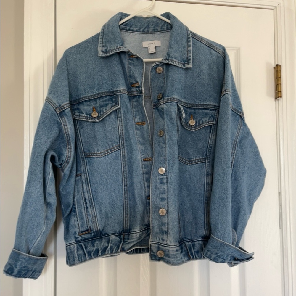 Forever 21 Oversized Denim Jacket